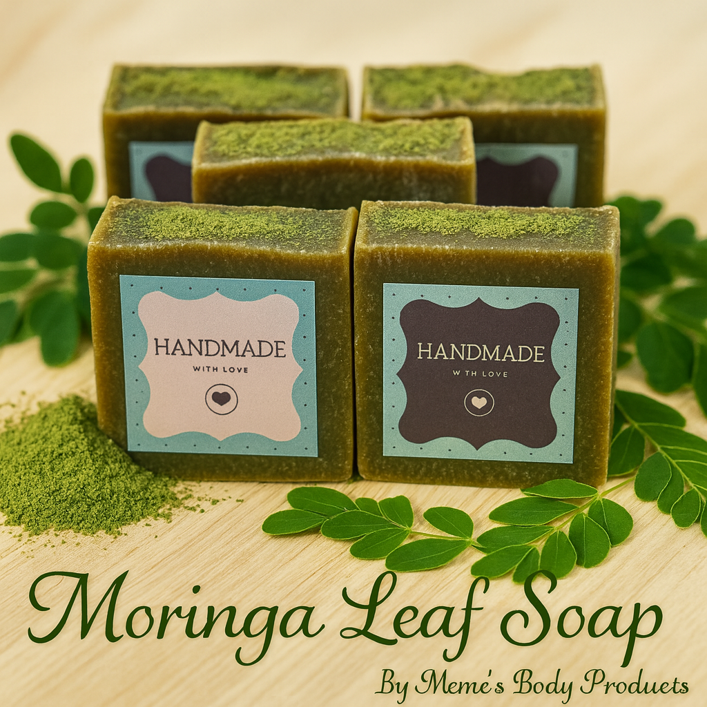 Moringa Leaf Soap