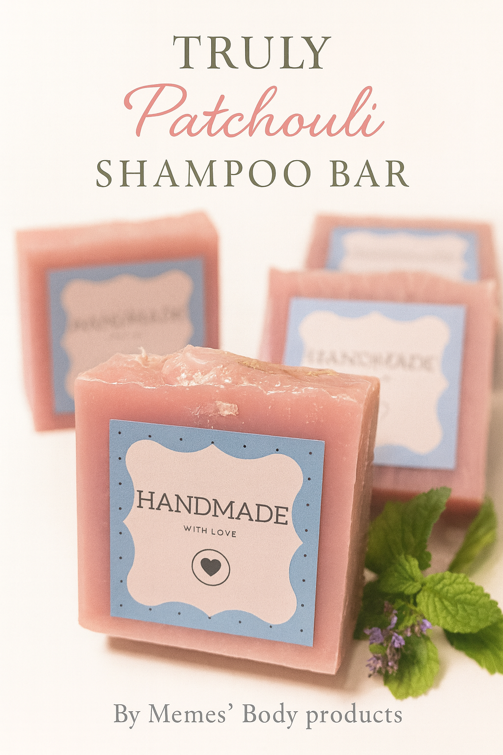TRULY Patchouli Shampoo Bar